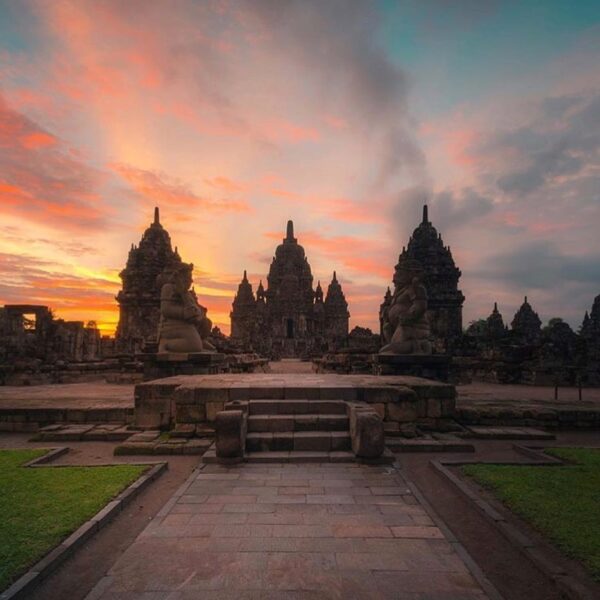 #explorejogja photo today by  taken at Candi Sewu, around Candi Prambanan....