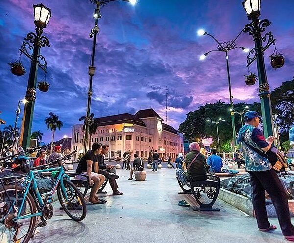 #explorejogja photo today by  take at 0 kilometer, Yogyakarta....