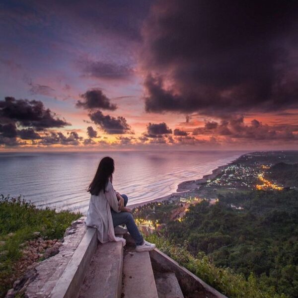 #explorejogja photo today by  taken at Bukit Paralayang, Parangtritis, Bantul....