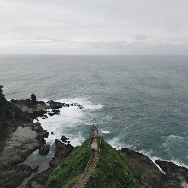 #explorejogja photo today by  taken at Pantai Siung, Gunungkidul....