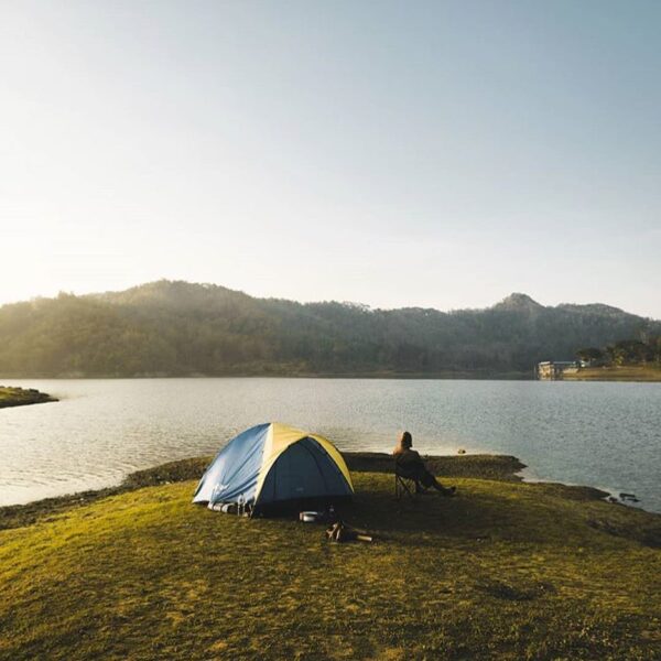 #explorejogja photo today by  taken at Waduk Sermo, Kulon Progo....