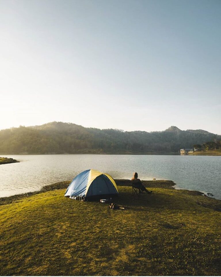 #explorejogja photo today by  taken at Waduk Sermo, Kulon Progo....
