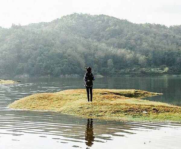 #explorejogja photo today by  taken at Waduk Sermo, Kulon Progo....