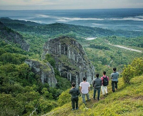 #explorejogja photo today by  taken at Gunung Api Purba Nglanggeran, Gunungkidul...