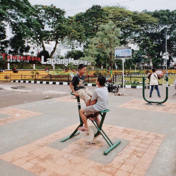 #exploresukabumi photo by  taken at Taman Kota Lapang Merdeka Sukabumi...