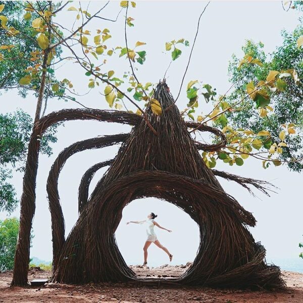 #explorejogja photo today by  taken at Hutan Pinus Pengger, Dlingo, Bantul....