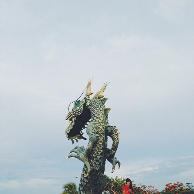 Photo today by  taken at kepala naga pantai Kamali. #explorebaubau #travelingind...