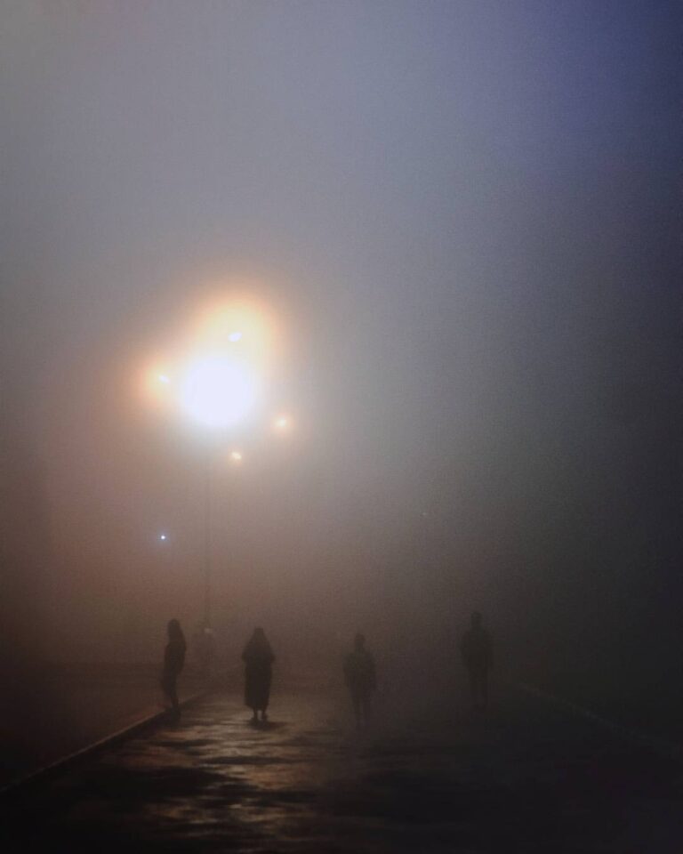 #exploresukabumi misty morning scene captured by  at Lapang Merdeka...