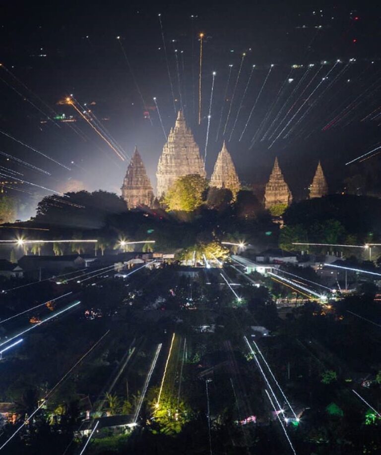#explorejogja photo today by  covering Candi Prambanan, taken from Spot Riyadi....