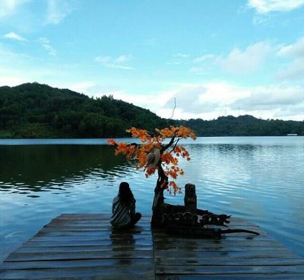 #explorejogja photo today by  taken at Waduk Sermo, Kulon Progo....