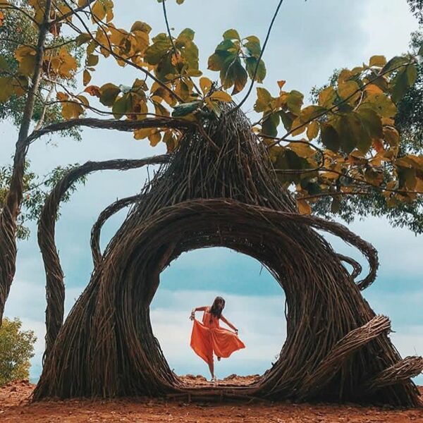 #explorejogja photo today by  taken at Hutan Pinus Pengger, Dlingo, Bantul....