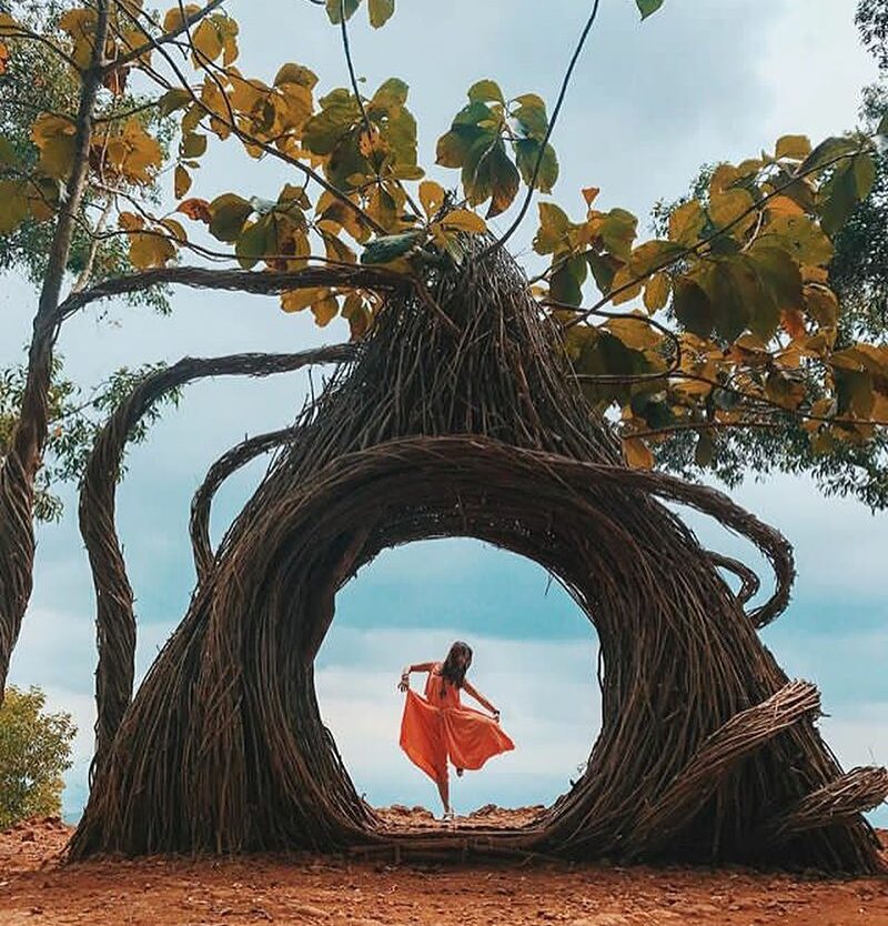 #explorejogja photo today by  taken at Hutan Pinus Pengger, Dlingo, Bantul....