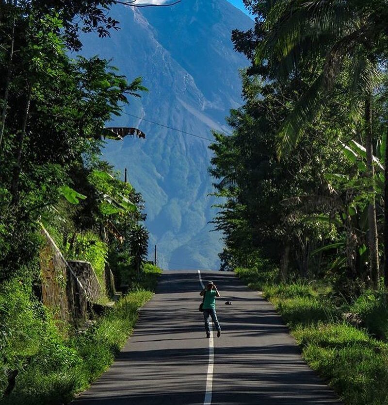 #explorejogja photo today by  taken around Kaliadem, Merapi....