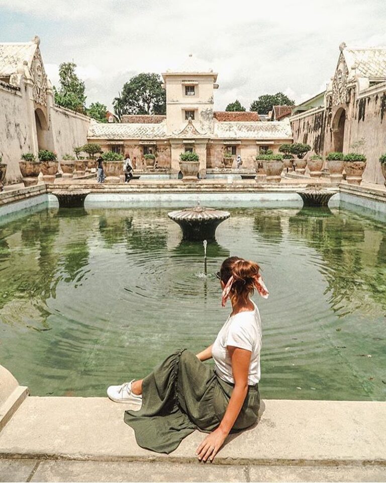 #explorejogja photo today by  taken at Water Castle Taman Sari....