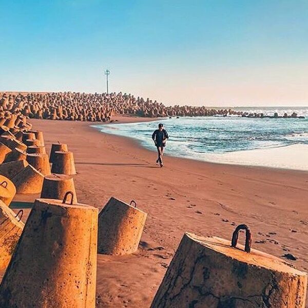 #explorejogja photo today by  taken at Pantai Glagah, Kulon Progo....