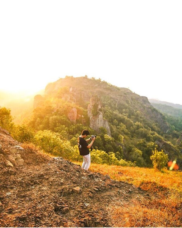 #explorejogja photo today by  taken at Gn.Api Purba Nglanggeran, Gunungkidul....