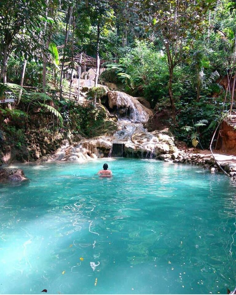 #explorejogja photo today by  taken at Taman Sungai Mudal, Kulon Progo....