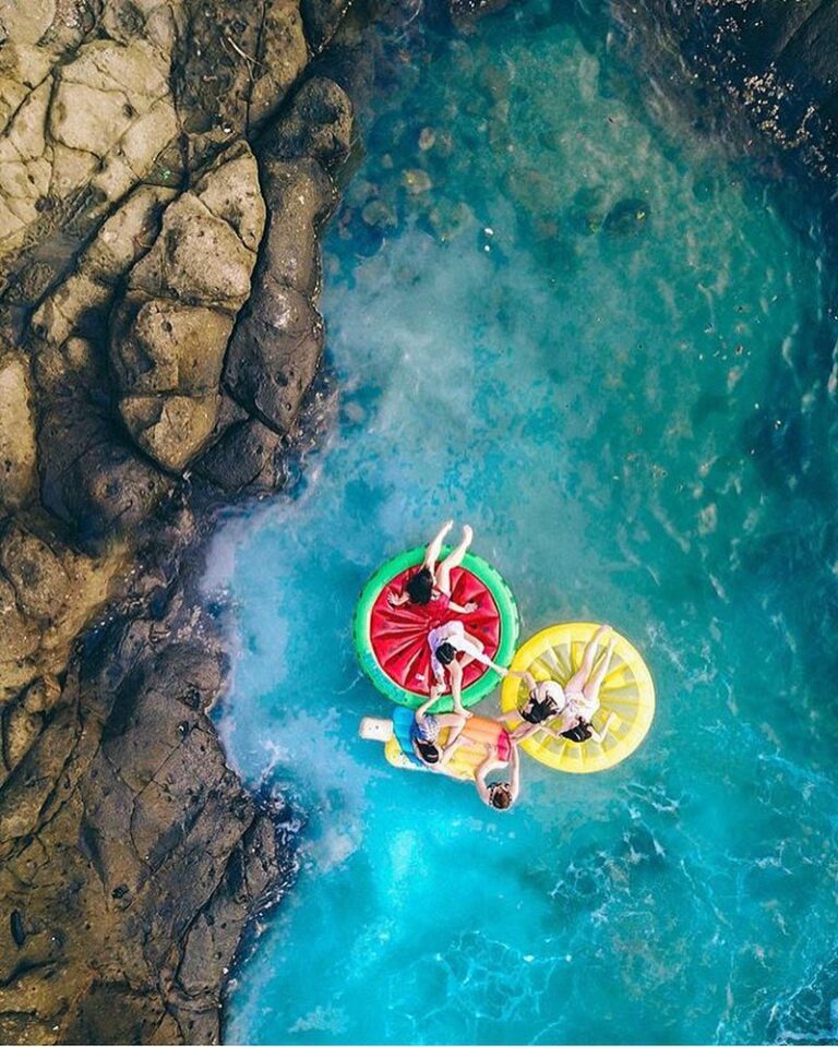 #explorejogja photo today by  taken at Pantai Wedi Ombo, Gunungkidul....