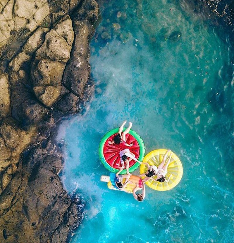 #explorejogja photo today by  taken at Pantai Wedi Ombo, Gunungkidul....