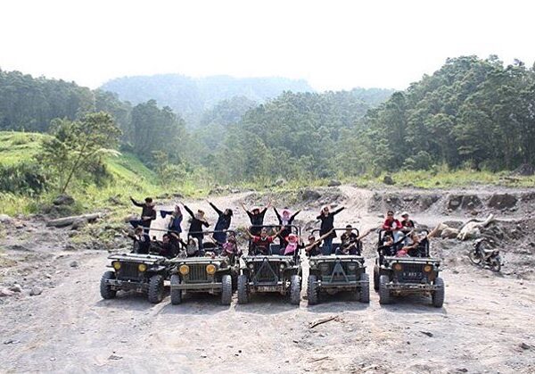 #explorejogja photo today by  covering Lava Tour Merapi....