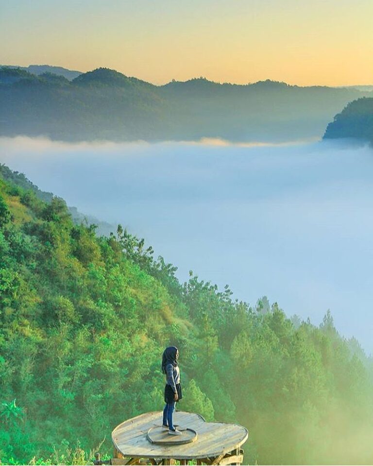 #explorejogja photo today by  taken at Puncak Panguk, Dlingo, Bantul....
