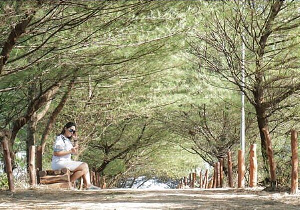 #explorejogja photo today by  taken around Pantai Goa Cemara, Bantul....