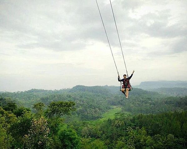 #explorejogja photo today by  taken at Ayunan Langit Watu Jaran, Girimulyo, Kulo...