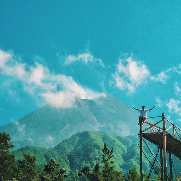 #explorejogja photo today by  taken around Bukit Klangon Merapi, Sleman....