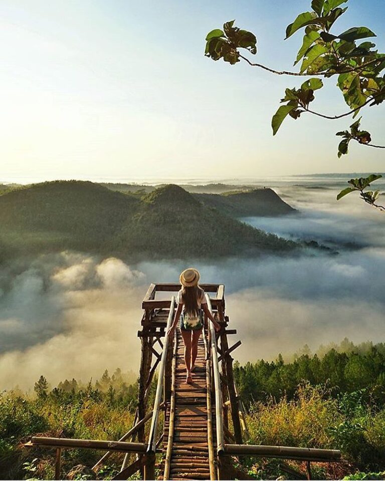 #explorejogja photo today by  taken at Puncak Panguk, Dlingo, Bantul....