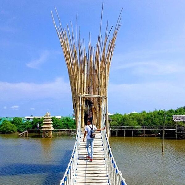 #explorejogja photo today by  taken at Hutan Mangrove Kulon Progo....