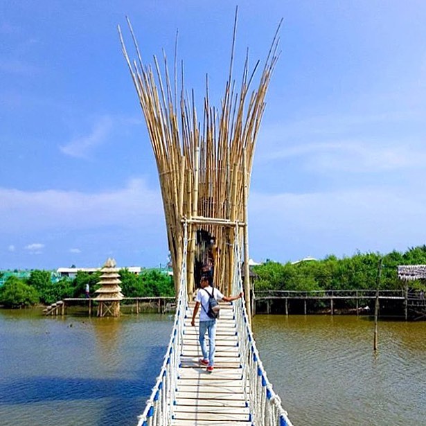 #explorejogja photo today by  taken at Hutan Mangrove Kulon Progo....