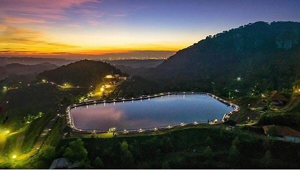 #explorejogja photo today by  taken at Embung Nglanggeran, Patuk, Gunungkidul....