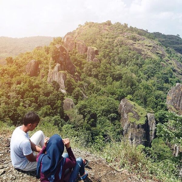 #explorejogja photo today by  taken at Gunung Api Purba, Nglanggeran, Gunungkidu...