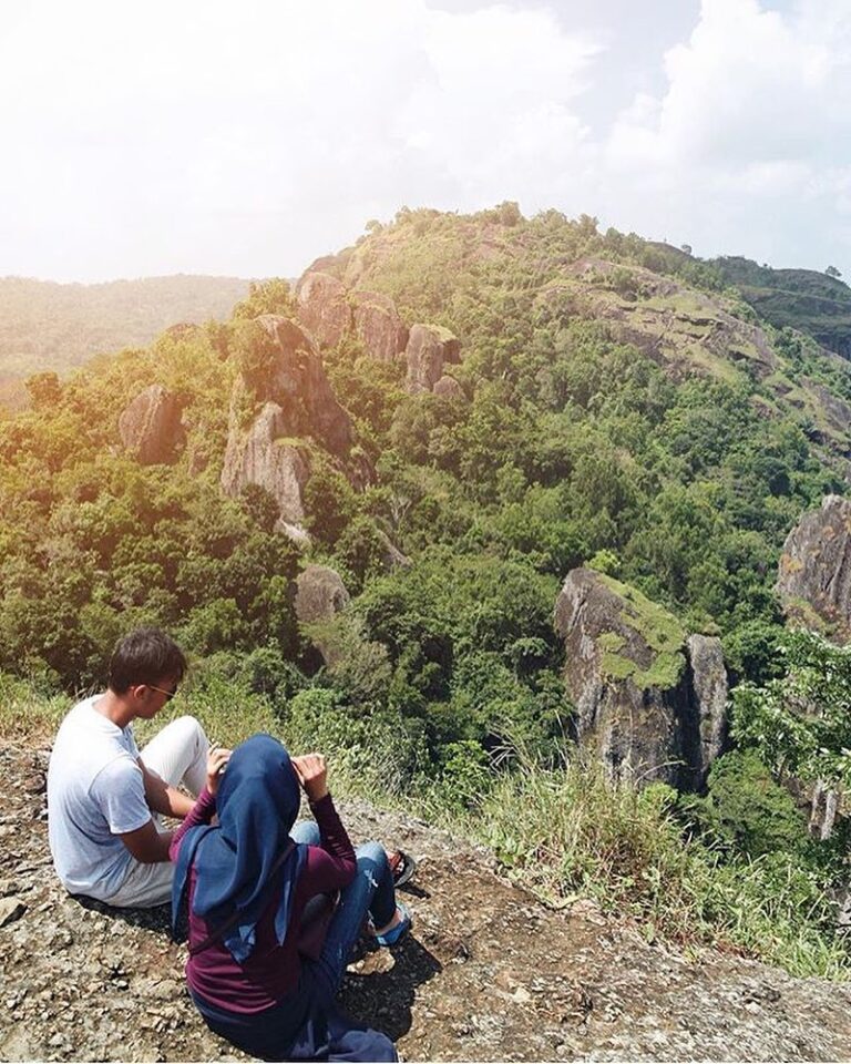 #explorejogja photo today by  taken at Gunung Api Purba, Nglanggeran, Gunungkidu...