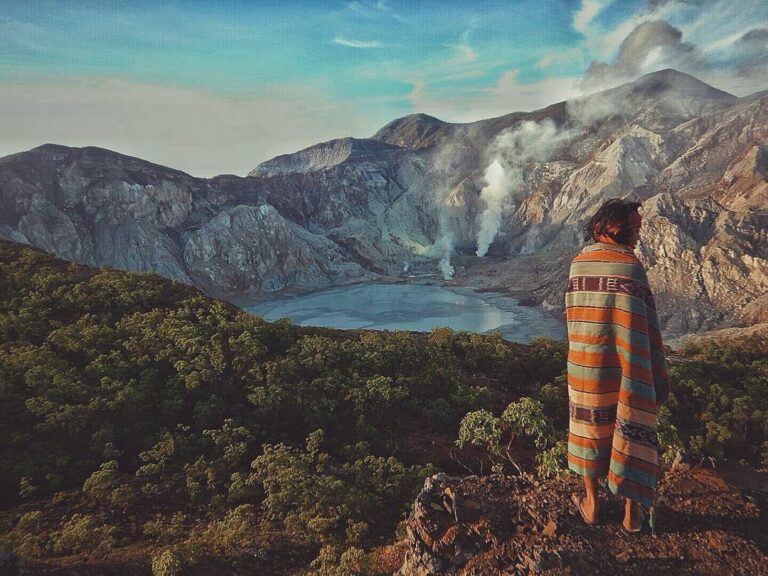 #explorealor Photo today by  Taken around at Kawah Gunung Sirung, Pulau Pantar, ...