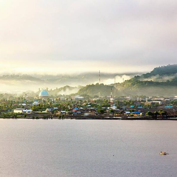 #explorebima Photo today by  taken at Ule Beach ( view : Landmark of Bima City )...