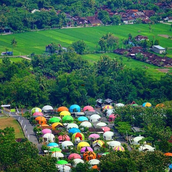#explorejogja photo today by  taken at Desa Wisata Rumah Domes, Sumberharjo, Sle...