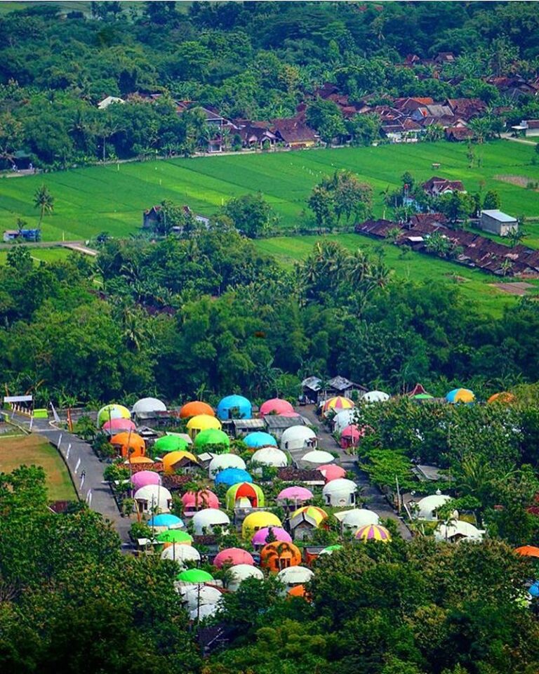 #explorejogja photo today by  taken at Desa Wisata Rumah Domes, Sumberharjo, Sle...