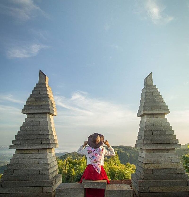 #explorejogja photo today by  taken at Bukit Lintang Sewu, Dlingo, Bantul....