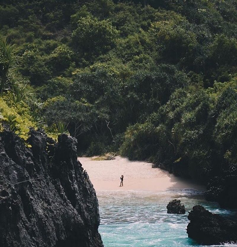 #explorejogja photo today by  taken at Pantai Sedahan, Gunungkidul....