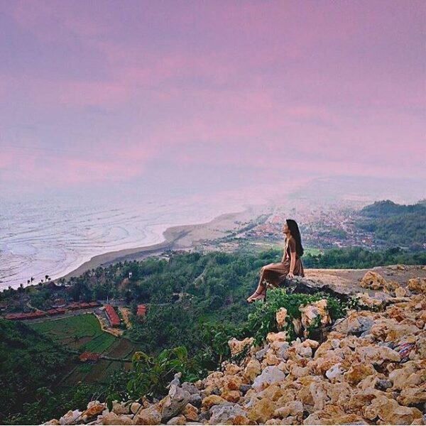 #explorejogja photo today by  taken at Bukit Paralayang, Parangtritis, Bantul....