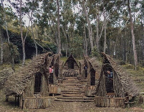 #explorejogja photo today by  taken at Wisata Seribu Batu Songgo Langit, Bantul....