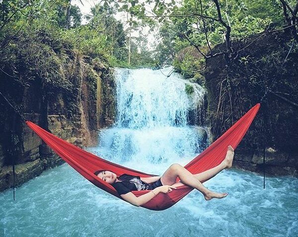 #explorejogja photo today by  taken at Air Terjun Lepo, Dlingo, Bantul....
