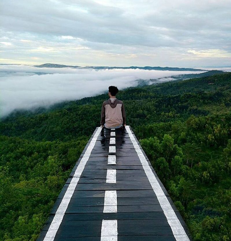 #explorejogja photo today by  taken at Gunung Gentong, Gunungkidul....