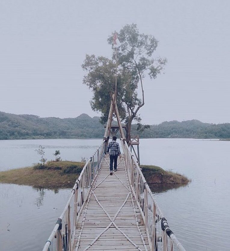 #explorejogja photo today by  taken at Waduk Sermo, Kulon Progo....