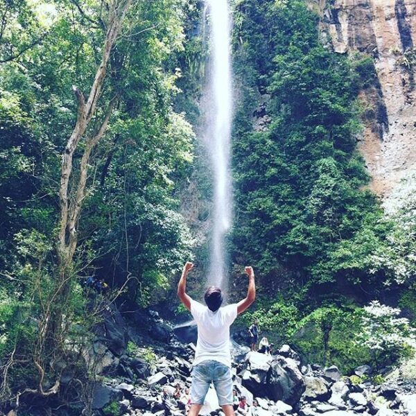 #explorebima Photo today by  taken at Riamau Waterfall Wawo
#exploreindonesia...