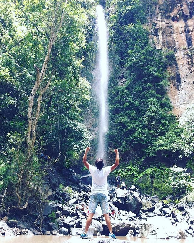 #explorebima Photo today by  taken at Riamau Waterfall Wawo
#exploreindonesia...