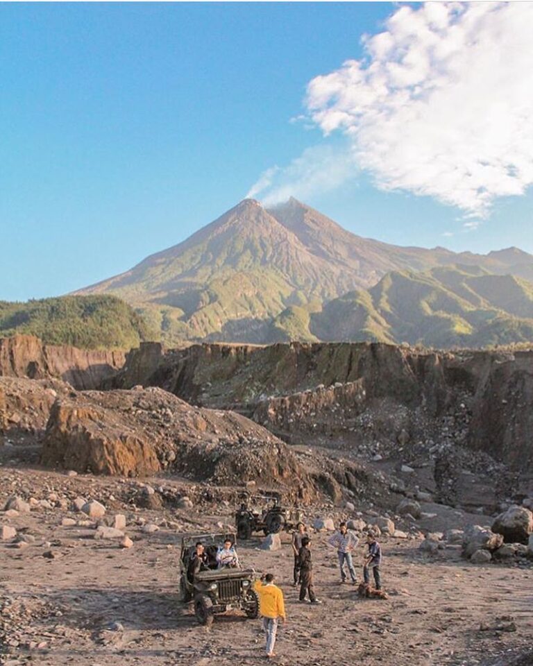 #explorejogja photo today by  taken at Kaliadem, Merapi....