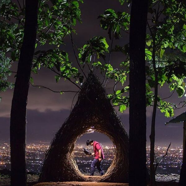 #explorejogja photo today by  taken at Kawasan Hutan Pinus Pengger, Dlingo, Bant...