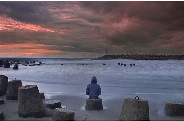 #explorejogja photo today by  taken at Pantai Glagah, Kulon Progo....